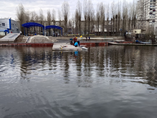 Сезон тренировок на воде открыт