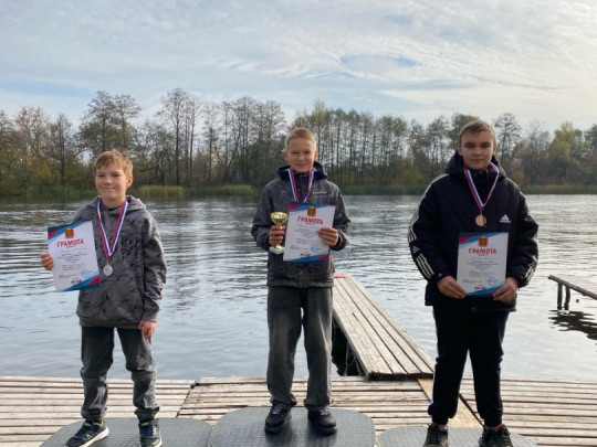 Третий этап областных соревнований по гребле на байдарках и каноэ, 19 октября 2025г.