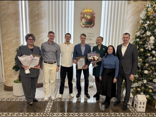 Награждение лучших спортсменов и наставников нашей школы